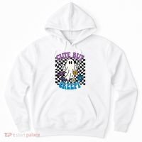 Cute But Creepy Funny Halloween Retro Hoodie thumb 0