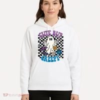 Cute But Creepy Funny Halloween Retro Hoodie thumb 5