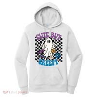 Cute But Creepy Funny Halloween Retro Women's Hoodie thumb 0