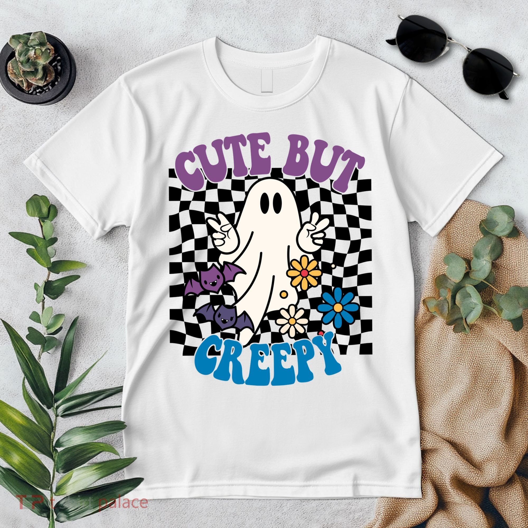 Cute But Creepy Funny Halloween Retro Premium T-Shirt