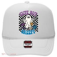 Cute But Creepy Funny Halloween Retro Hat thumb 0