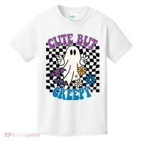 Cute But Creepy Funny Halloween Retro Kids T-Shirt thumb 0