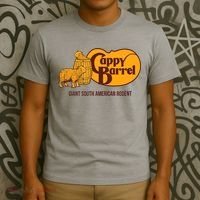 Cappy Barrel; Capybara Campaign Store Logo T-Shirt thumb 3