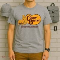 Cappy Barrel; Capybara Campaign Store Logo T-Shirt thumb 6