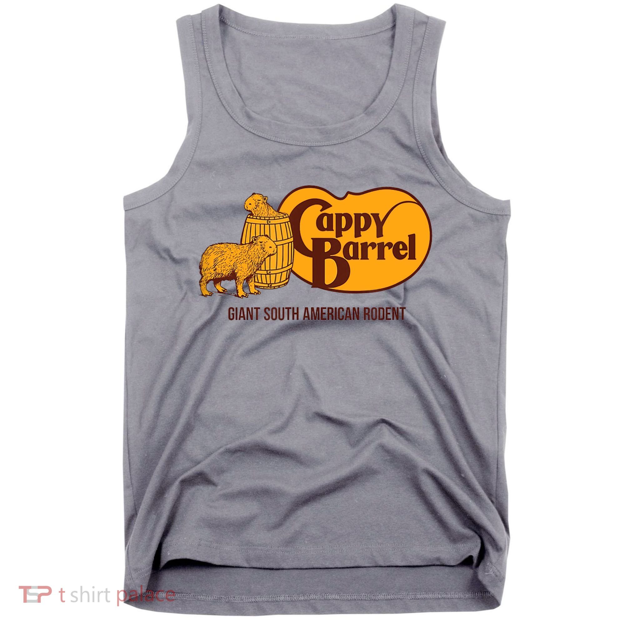 Cappy Barrel; Capybara Campaign Store Logo Tank Top