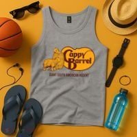 Cappy Barrel; Capybara Campaign Store Logo Tank Top thumb 4