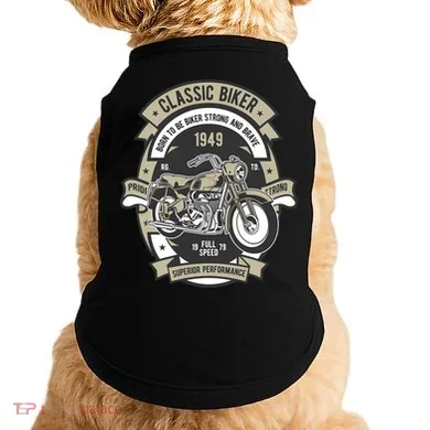 Classic Biker Doggie Tank