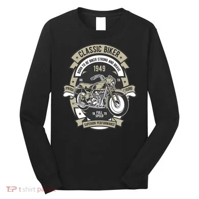 Classic Biker Long Sleeve Shirt