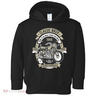 Classic Biker Toddler Hoodie