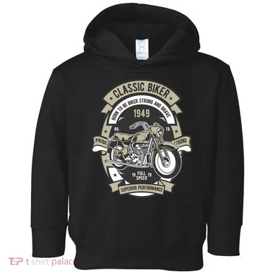 Classic Biker Toddler Hoodie