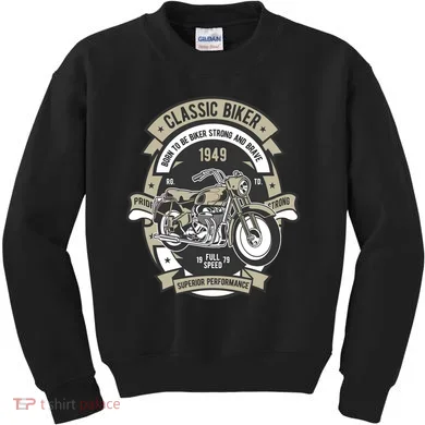 Classic Biker Kids Sweatshirt