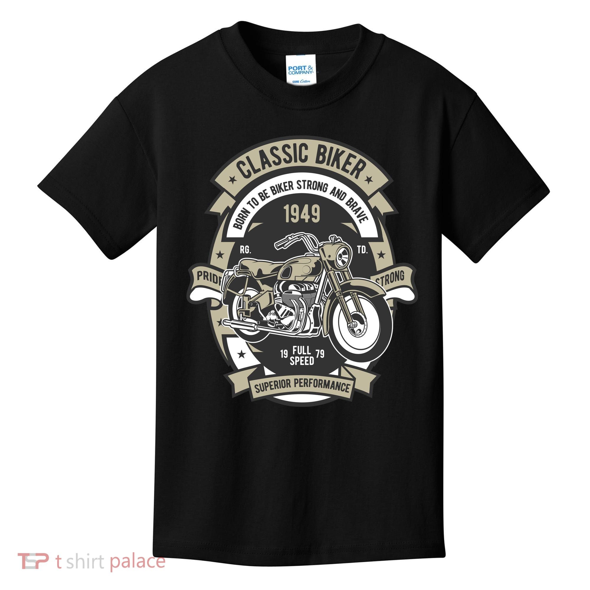 Classic Biker Kids T-Shirt