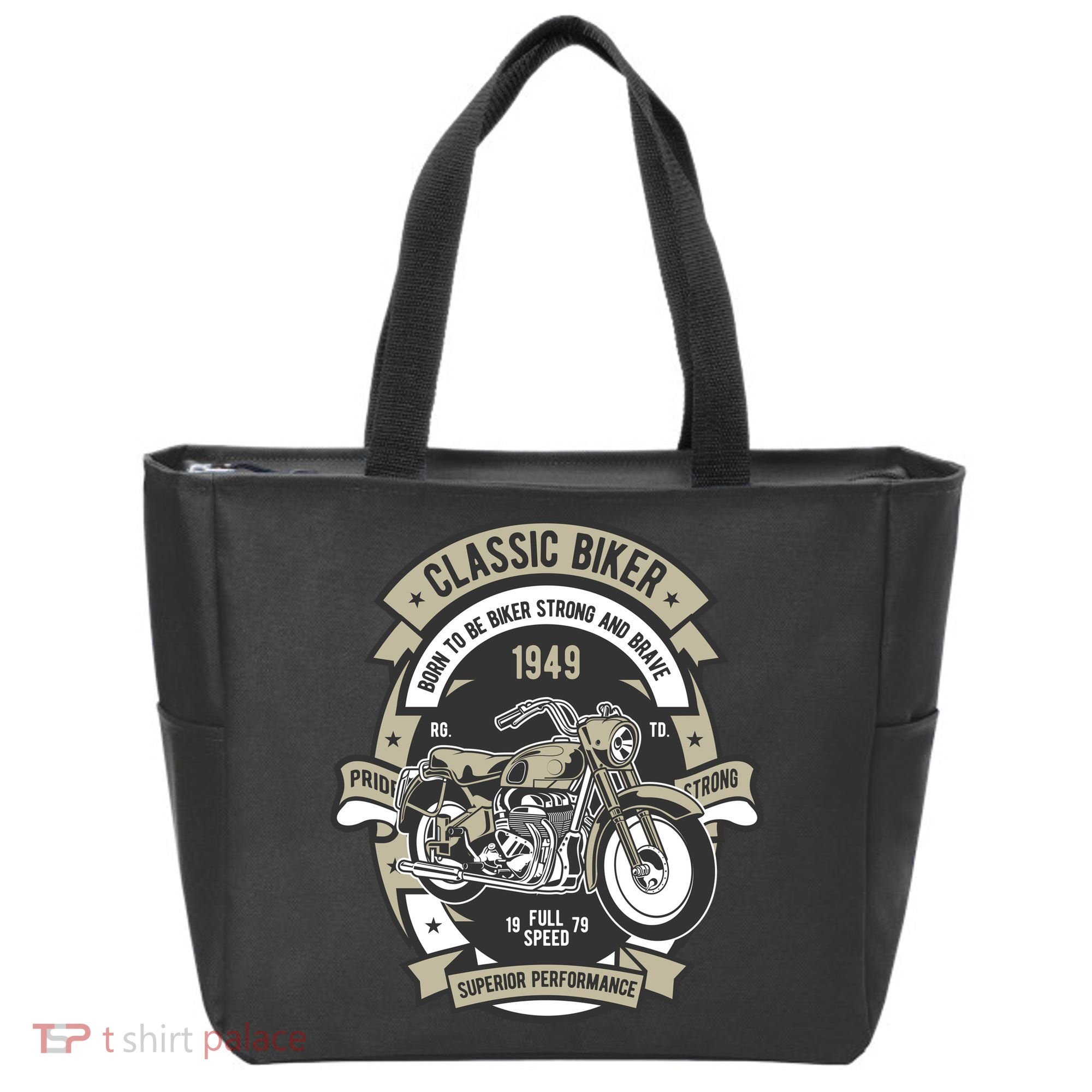 Classic Biker Tote Bag