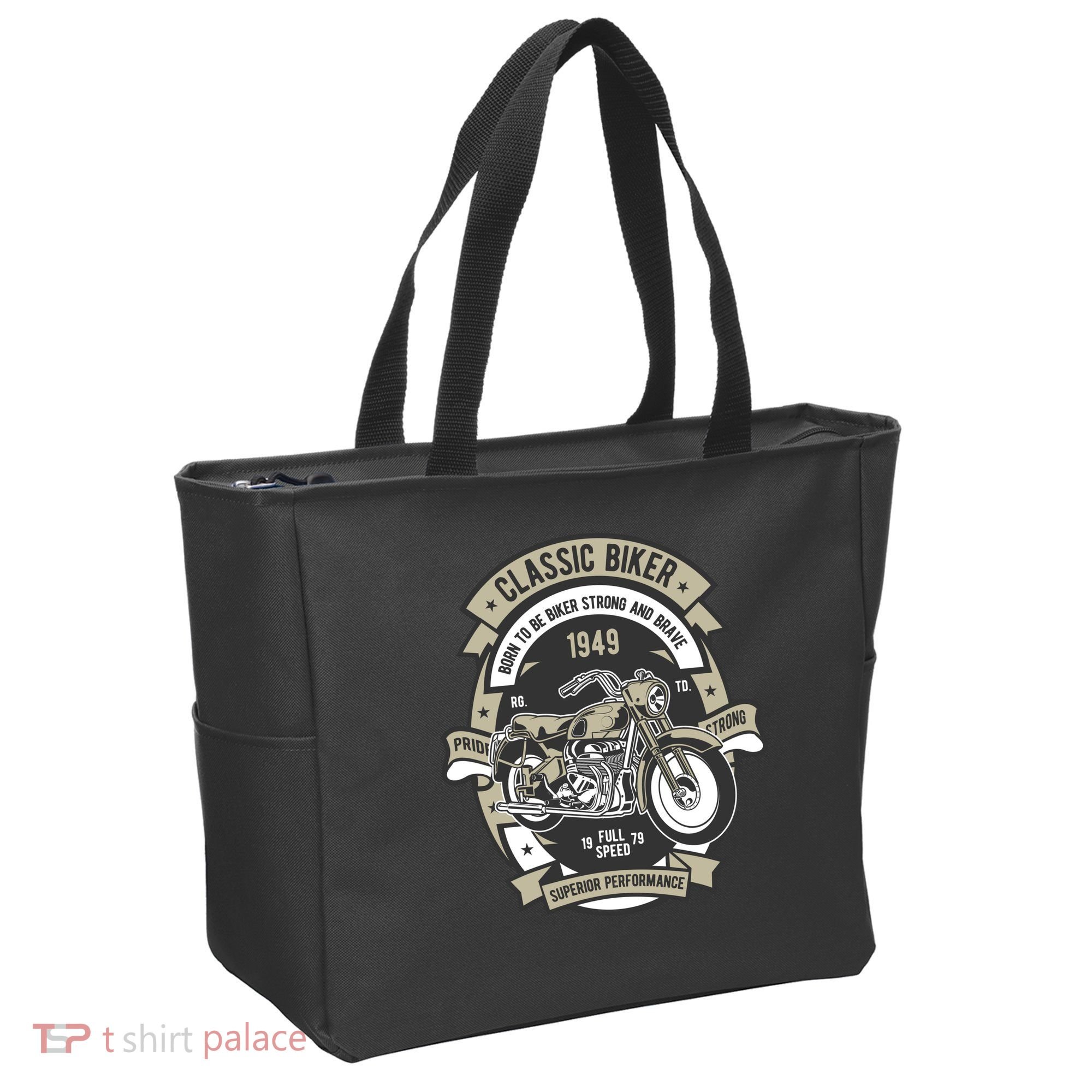 Classic Biker Tote Bag