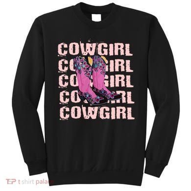 Cowgirl Boots Sweatshirt