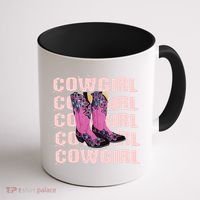 Cowgirl Boots Coffee Mug thumb 1