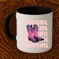 Cowgirl Boots Coffee Mug thumb 2
