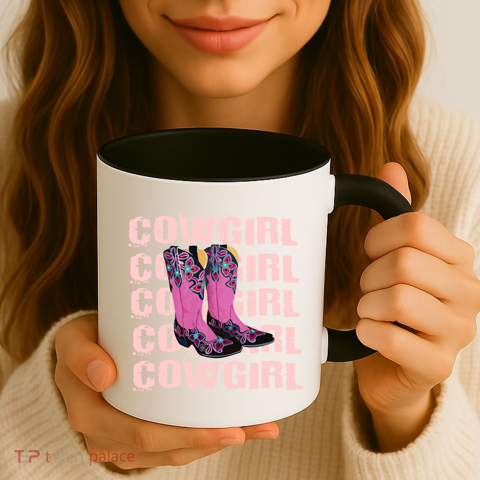 Cowgirl Boots Coffee Mug
