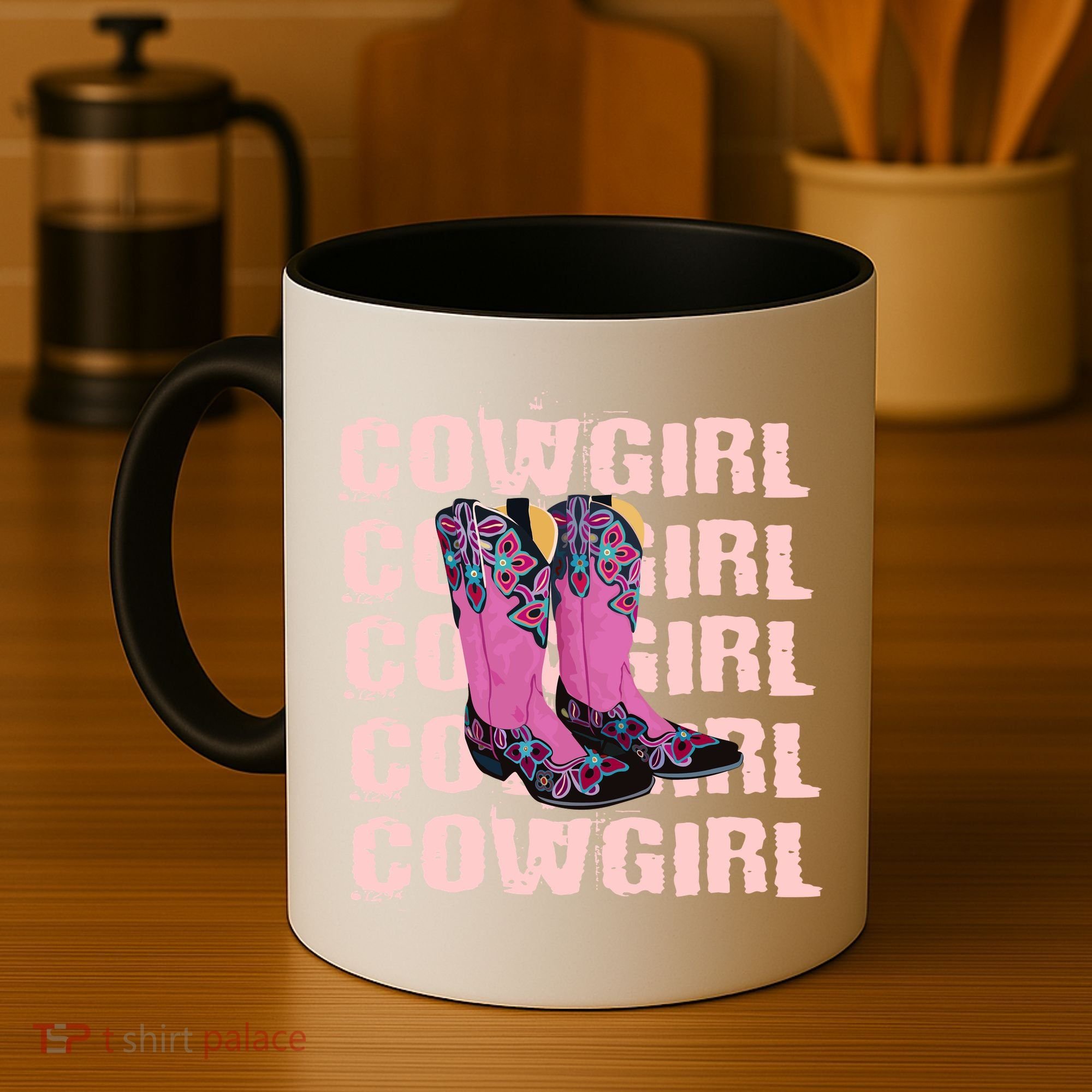 Cowgirl Boots Coffee Mug