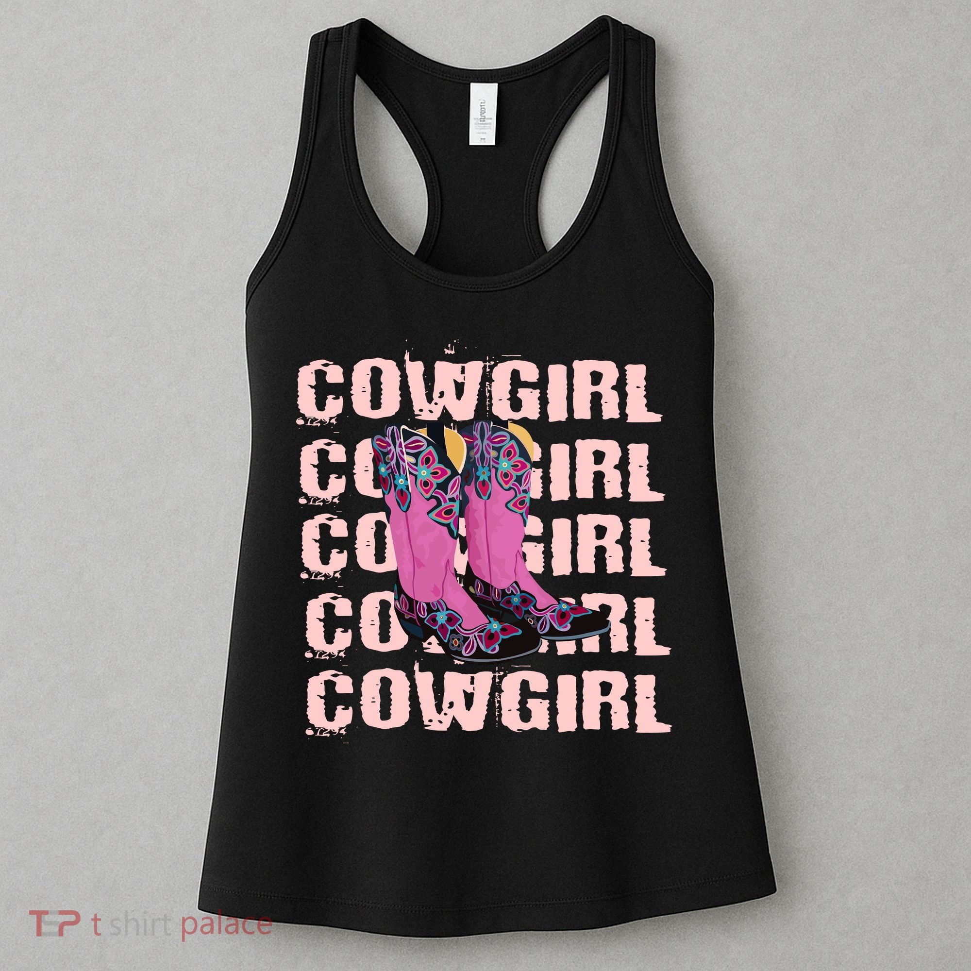 Cowgirl Boots Women's Tank Top