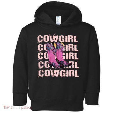 Cowgirl Boots Toddler Hoodie