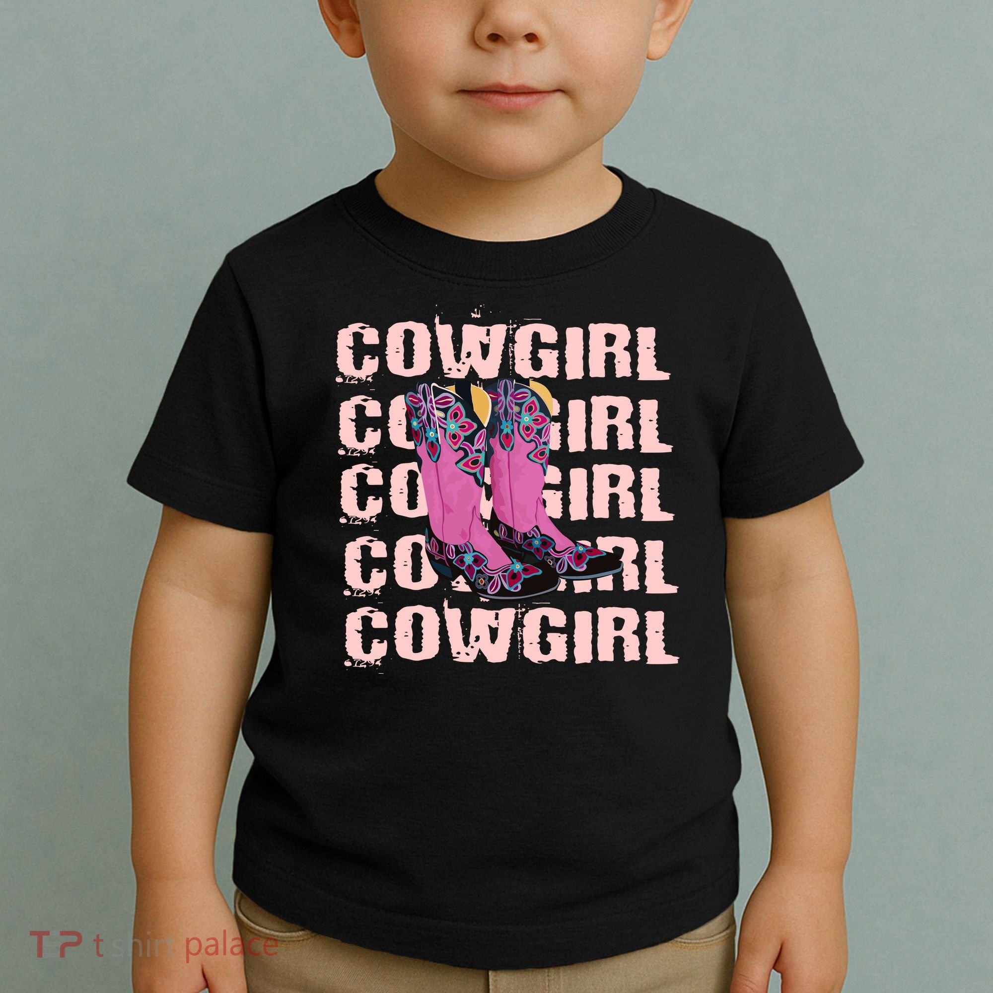 Cowgirl Boots Toddler T-Shirt