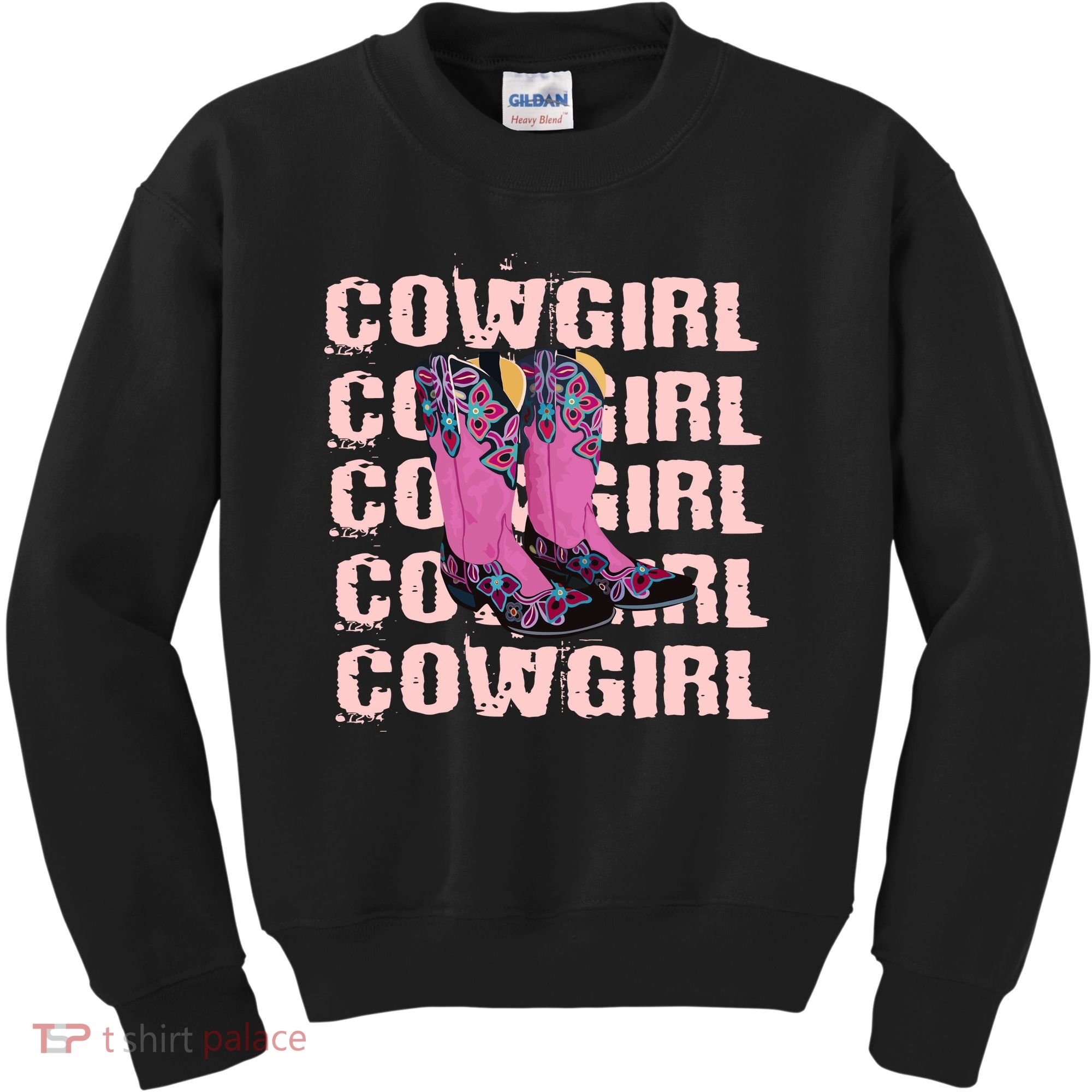 Cowgirl Boots Kids Sweatshirt