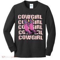 Cowgirl Boots Kids Long Sleeve Shirt thumb 0