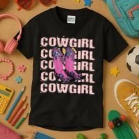 Cowgirl Boots Kids T-Shirt thumb 3