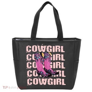 Cowgirl Boots Tote Bag