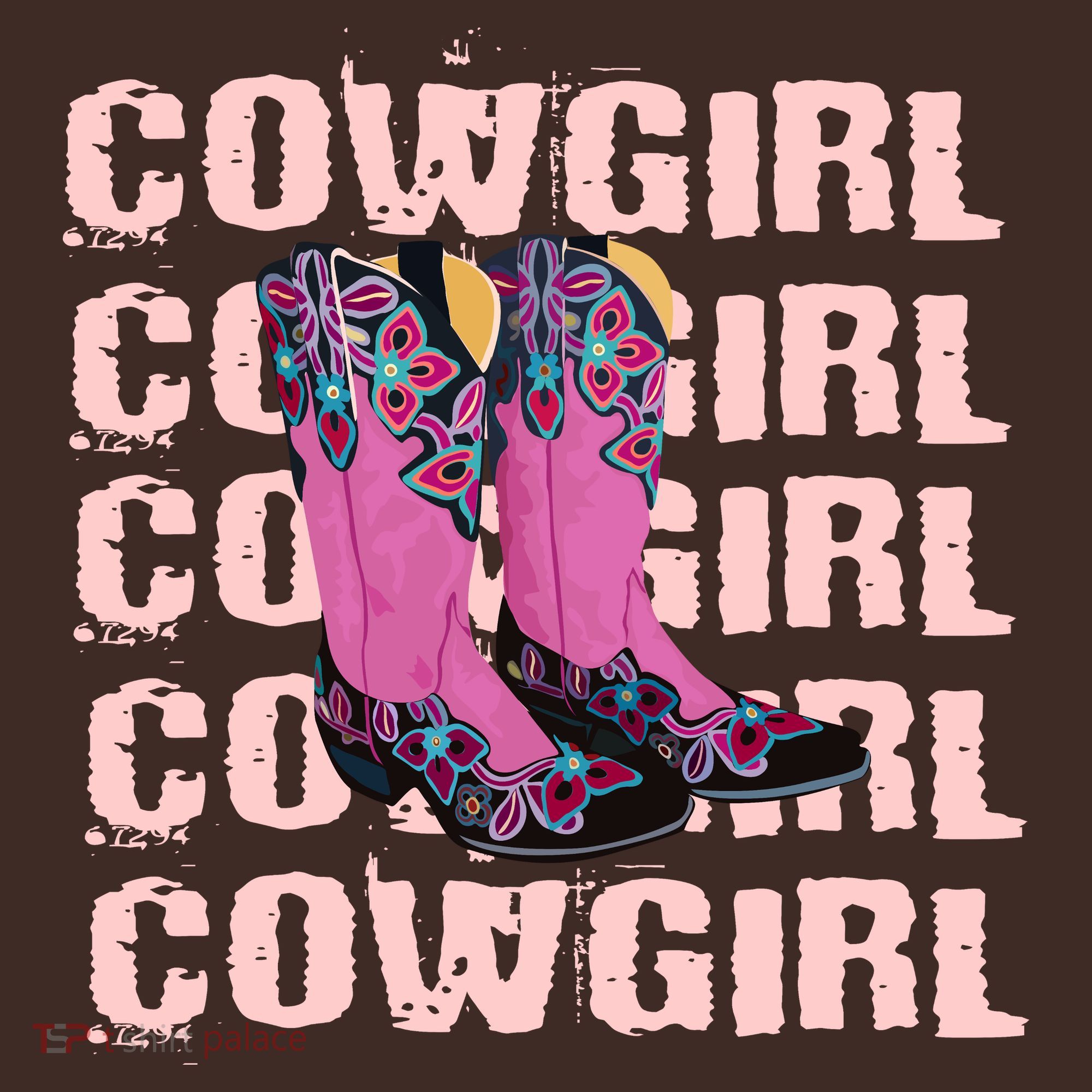 Cowgirl Boots Coaster