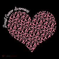 Cute Breast Cancer Awareness Ribbon Pattern Heart Toddler Hoodie thumb 2