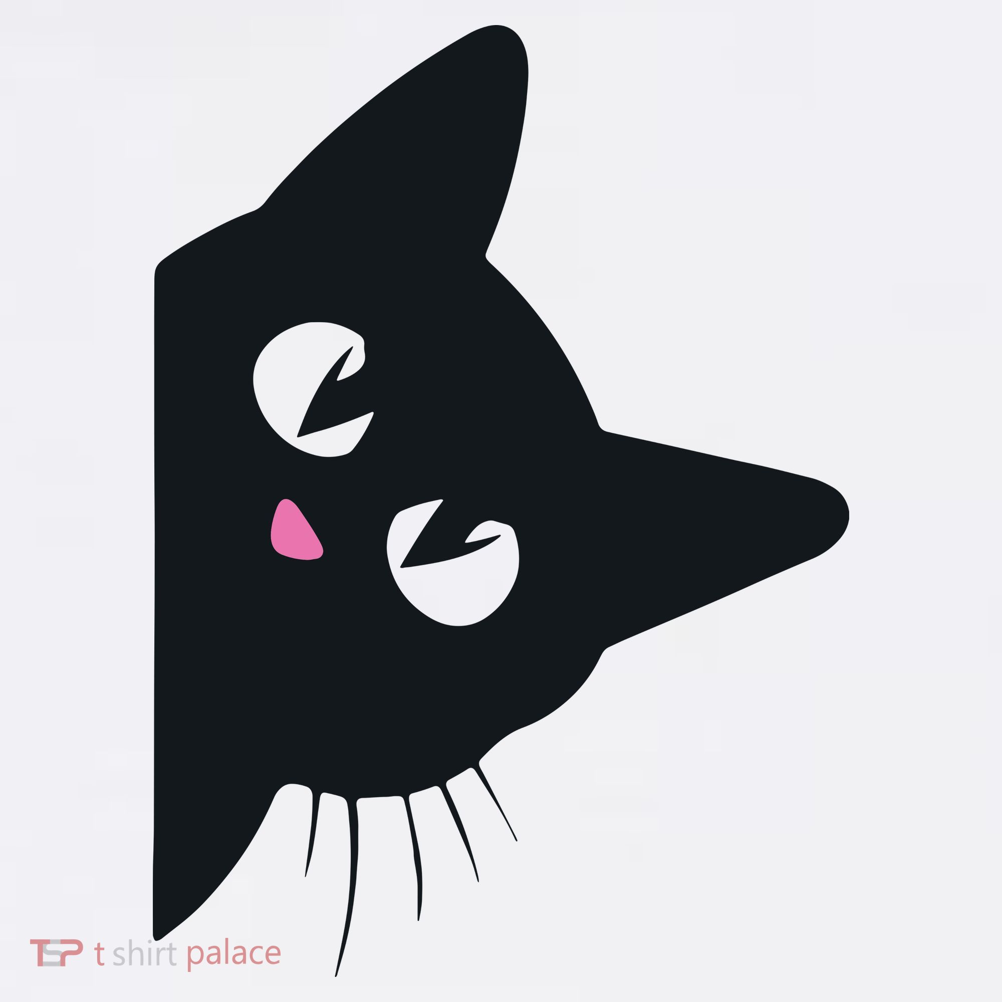 Cute Black Cat Halloween Costume Kitten Adult Women's Hoodie