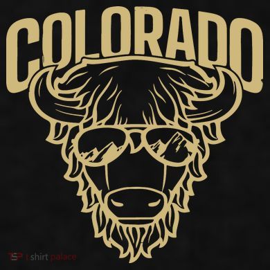 Cool Buffalo Colorado Boulder Game Day Ladies PosiCharge Tri-Blend Wicking Tank