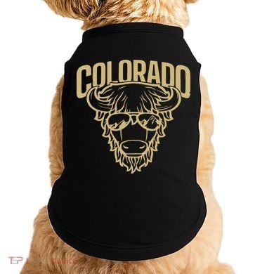 Cool Buffalo Colorado Boulder Game Day Doggie Tank