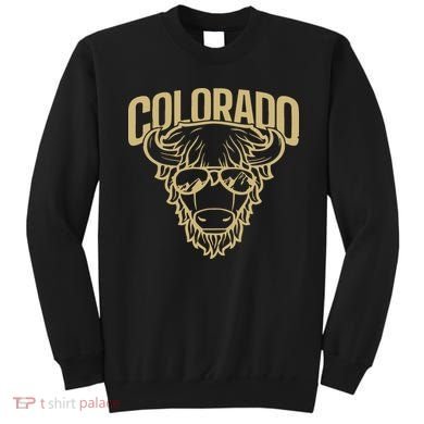 Cool Buffalo Colorado Boulder Game Day Sweatshirt