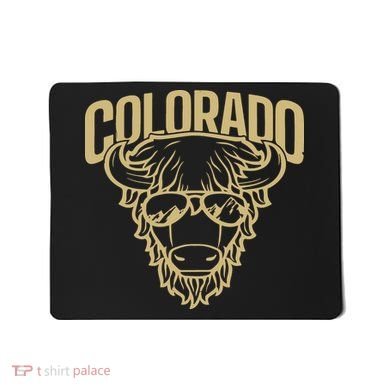 Cool Buffalo Colorado Boulder Game Day Mousepad