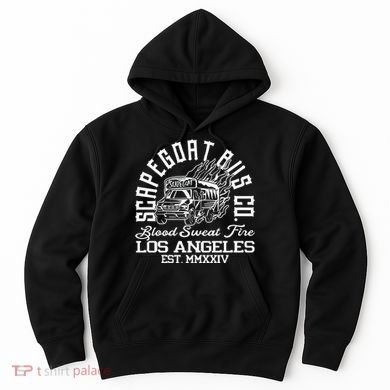 Capegoat Bus Co. Ringer Hoodie