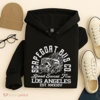 Capegoat Bus Co. Ringer Hoodie thumb 4