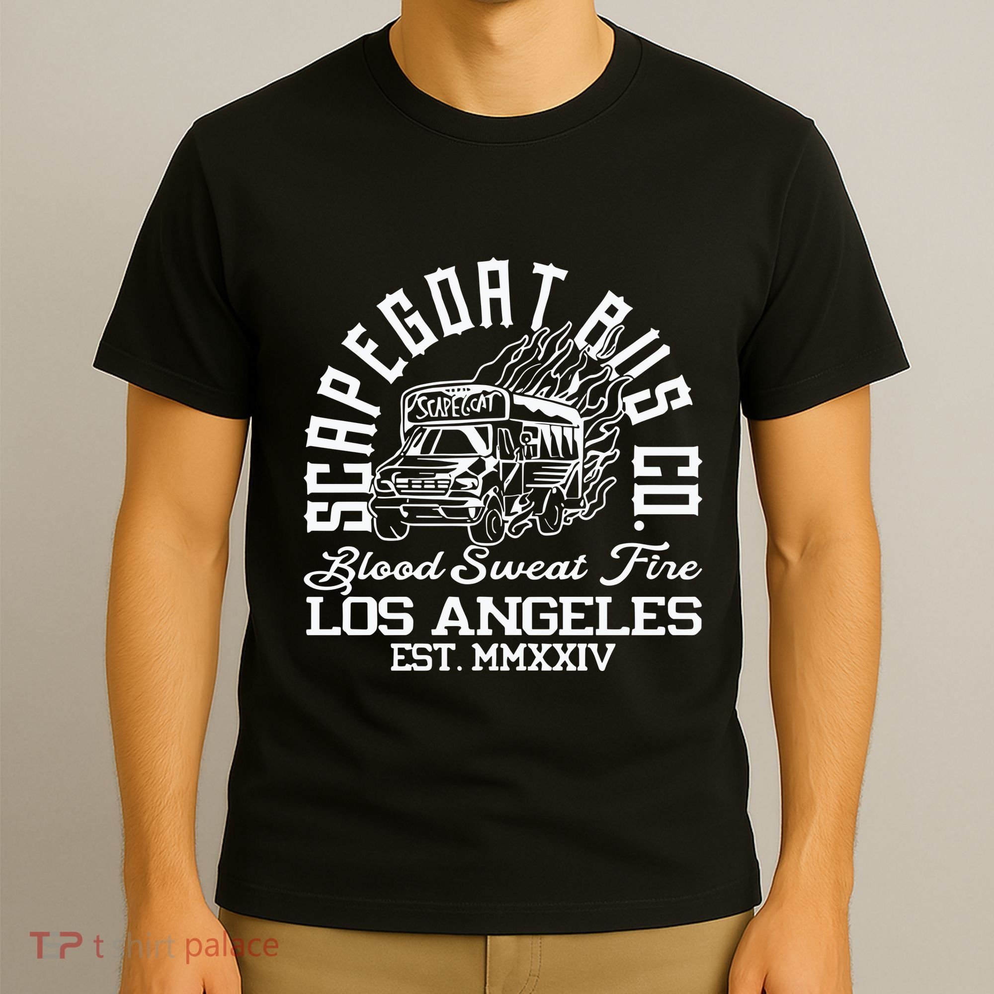 Capegoat Bus Co. Ringer T-Shirt
