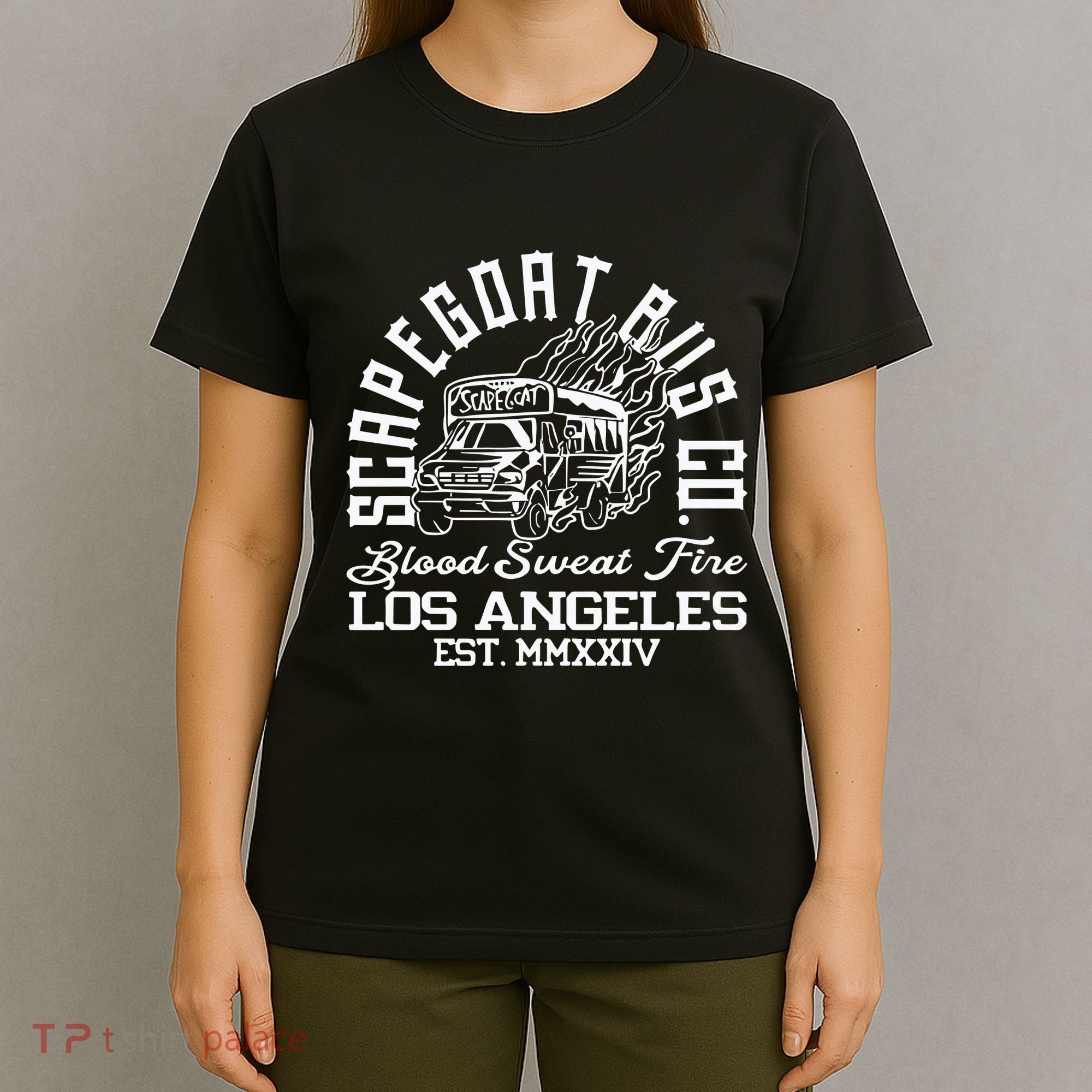 Capegoat Bus Co. Ringer T-Shirt