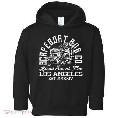 Capegoat Bus Co. Ringer Toddler Hoodie