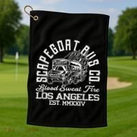 Capegoat Bus Co. Ringer Golf Towel thumb 1