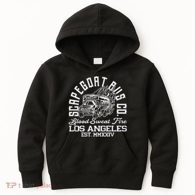 Capegoat Bus Co. Ringer Kids Hoodie