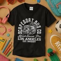 Capegoat Bus Co. Ringer Kids T-Shirt thumb 3