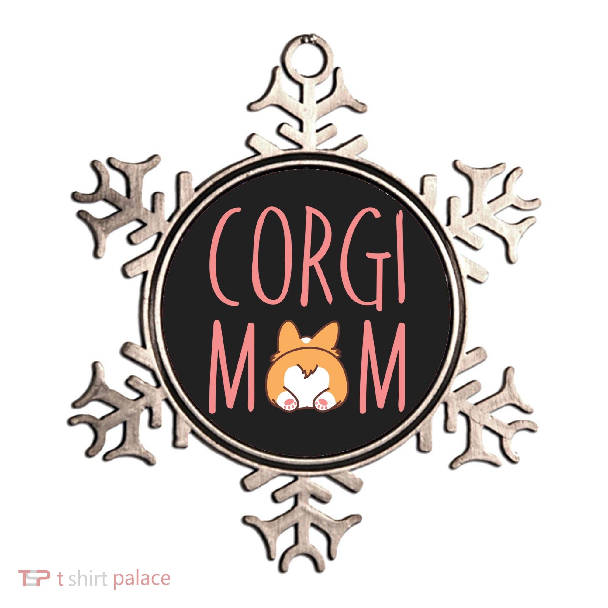 Corgi Butt Corgi Mom Dog Mom Funny Cute Pembroke Welsh Gift Ornament