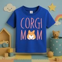 Corgi Butt Corgi Mom Dog Mom Funny Cute Pembroke Welsh Gift Toddler T-Shirt thumb 3