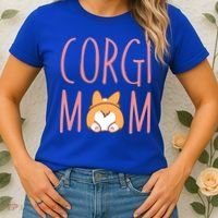 Corgi Butt Corgi Mom Dog Mom Funny Cute Pembroke Welsh Gift Women's T-Shirt thumb 2