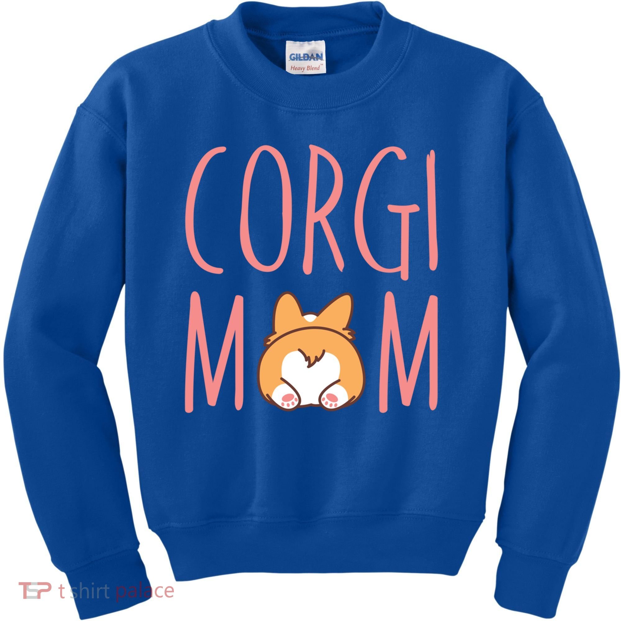 Corgi Butt Corgi Mom Dog Mom Funny Cute Pembroke Welsh Gift Kids Sweatshirt