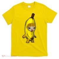 Cute Banana Cat Happy Bananacat Meme Kitty Cat Lovers Meme T-Shirt thumb 0